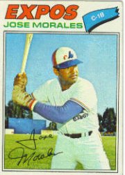 1977 Topps Baseball Cards      102     Jose Morales
